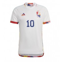 Belgium Eden Hazard #10 Replica Away Shirt World Cup 2022 Short Sleeve
